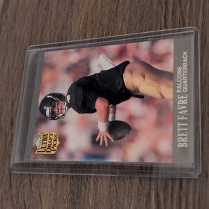 1991 Fleer Ultra Brett Favre Rookie Card Packers HOF